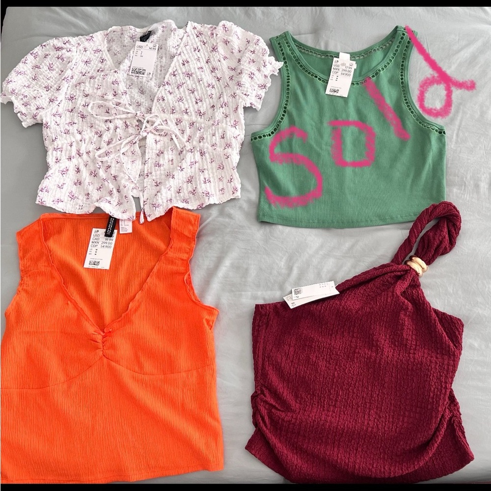 NWT (3) H&M tops